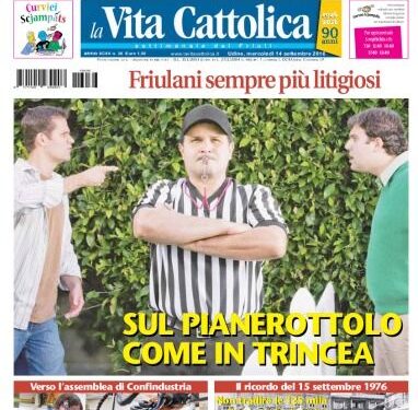 Friulani, sul pianerottolo come in trincea