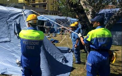 Terremoto, dal Friuli subito gli aiuti