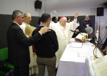 Tolmezzo, Cresima in carcere