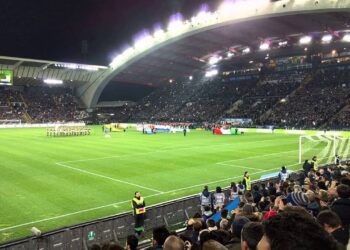 Udine si tinge d’azzurro