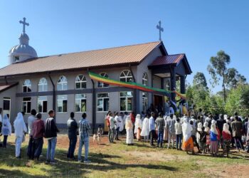Una nuova chiesa a Emdibir, grazie agli aiuti da Udine