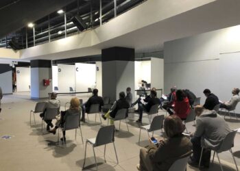 Vaccini ai lavoratori, inaugurato l’hub allo Stadio