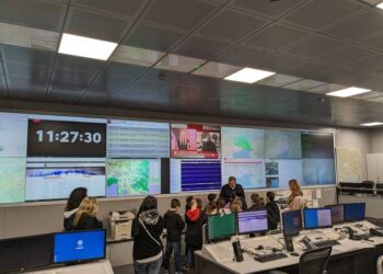 Open day nella sala della Protezione civile