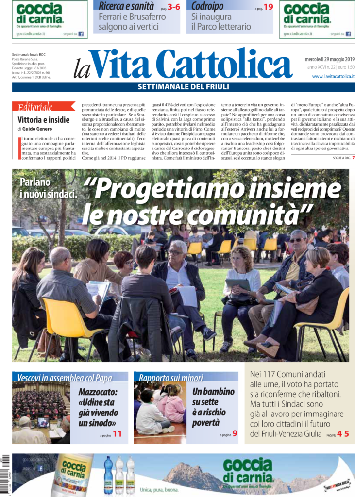 Mercoledì 29 maggio 2019