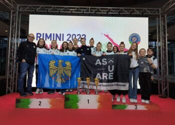 Asu, Artistica femminile, nove medaglie d’oro e tre argenti a Rimini