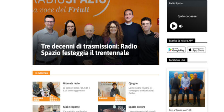 È online il nuovo sito di Radio Spazio