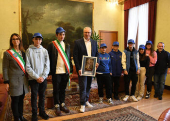 Muzzana, i ragazzi del Ccr in visita al Consiglio regionale