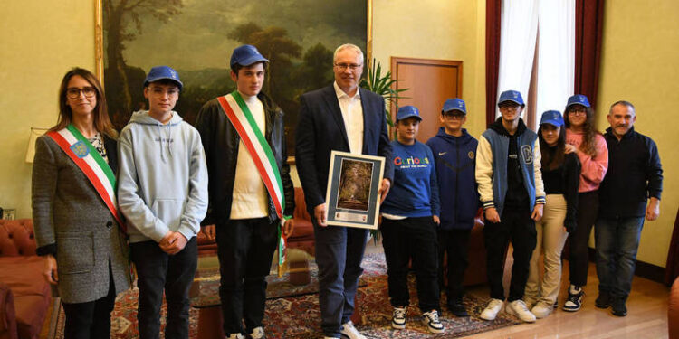 Muzzana, i ragazzi del Ccr in visita al Consiglio regionale