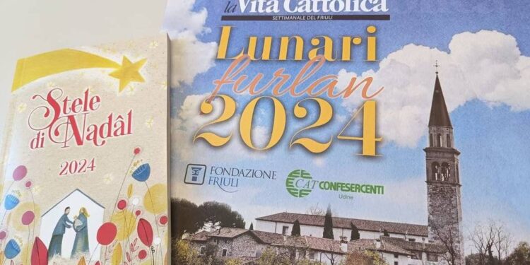In edicola e in libreria «Stele di Nadâl» e il «Lunari Furlan 2024»