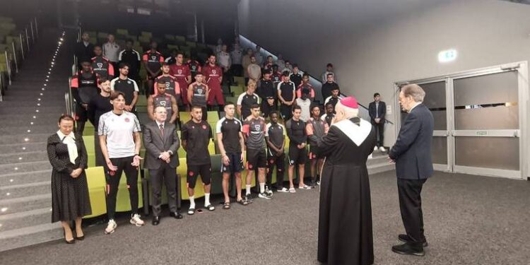 Udinese, l'Arcivescovo benedice la squadra