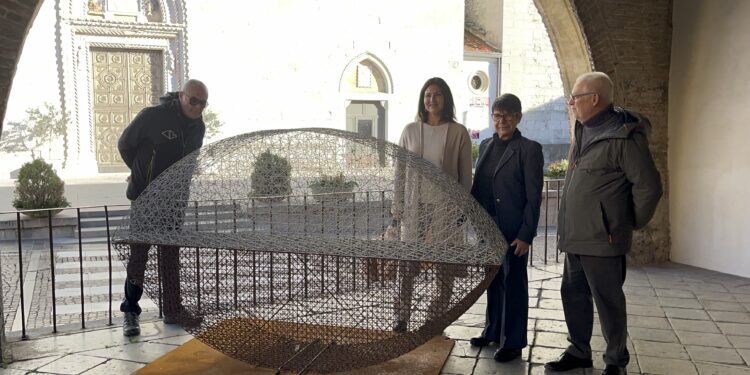 Un’opera di Nane Zavagno donata a Cividale