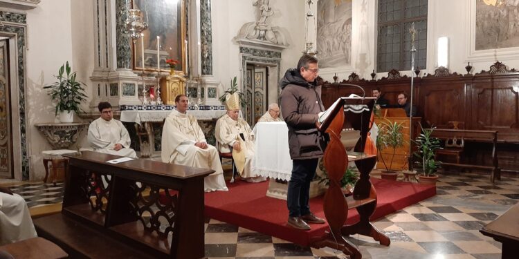 San Francesco di Sales, Messa con giornalisti e operatori della comunicazione