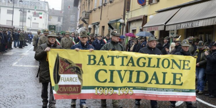 Il 28° raduno del Battaglione Cividale
