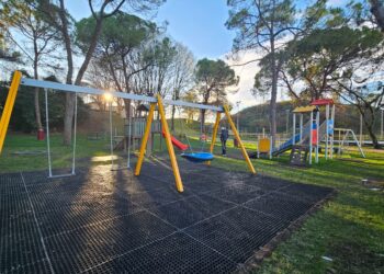 Nuovi giochi nei parchi a Palmanova