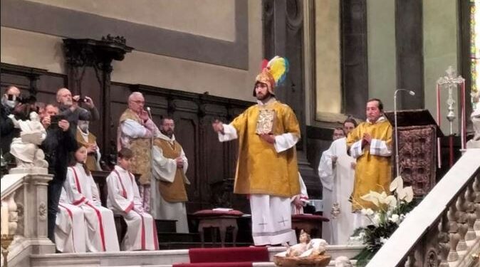 Epifania a Cividale. L’arcivescovo mons. Lamba presiede la Messa dello Spadone