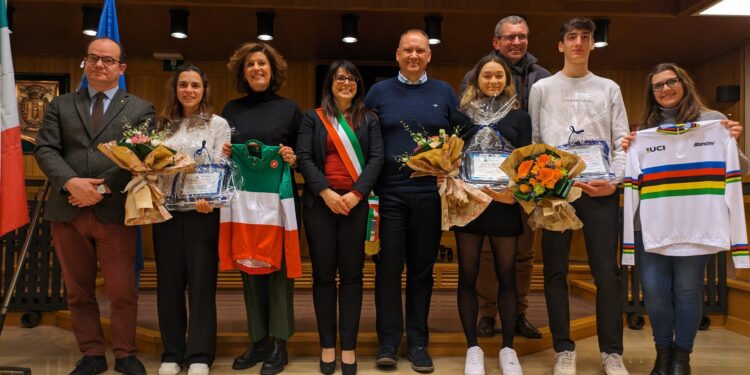 Premio ai tre campioni majanesi del ciclocross