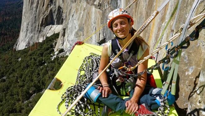 La paraclimber Eleonora Delnevo a Pasian di Prato
