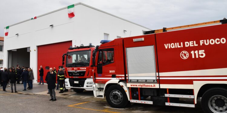 Lignano. A nuovo la caserma dei vigili del fuoco volontari