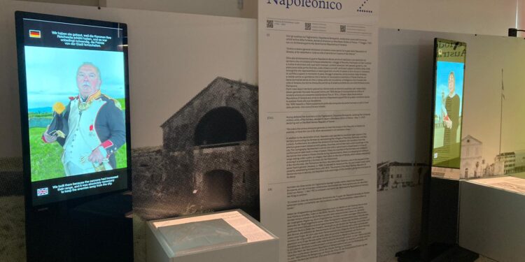 Sala video multimediale per conoscere Palmanova