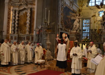 Mazzocato alla Messa del suo commiato: «Ringraziamo Dio e guardiamo con speranza al futuro»
