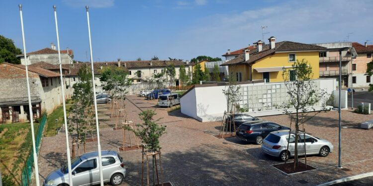Bagnaria Arsa. Piazza Sant’Andrea a nuovo