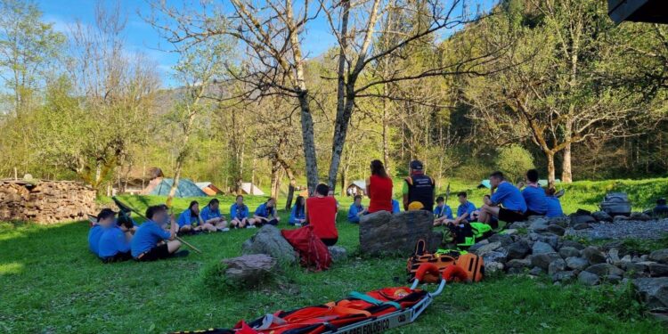 Scout e Soccorso alpino e Speleologico a Cercivento