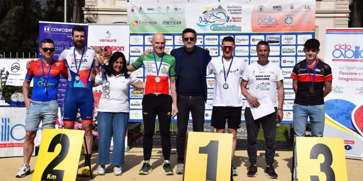 Ciclismo paralimpico. Michele Pittacolo vince la sua gara numero 54 in Coppa Europa