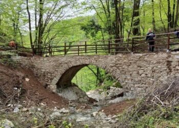 Montemaggiore. L’antico ponte è di nuovo percorribile
