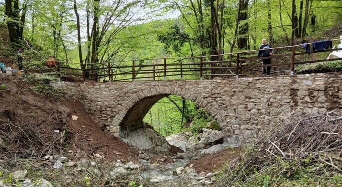 Montemaggiore. L’antico ponte è di nuovo percorribile
