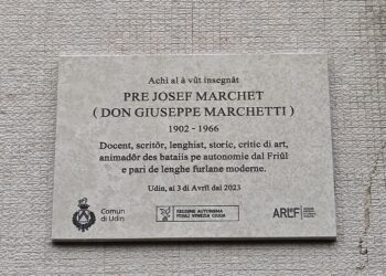 Due targhe a Udine per don Giuseppe Marchetti e Novella Cantarutti