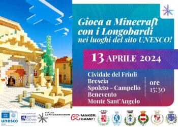 A Cividale le mappe longobarde per giocare con Minecraft