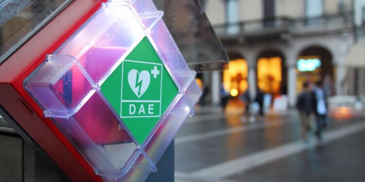 Camino al Tagliamento. Uso del defibrillatore, un corso