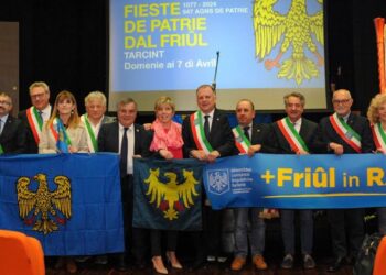 Celebrata a Tarcento la 47ª Fieste de Patrie
