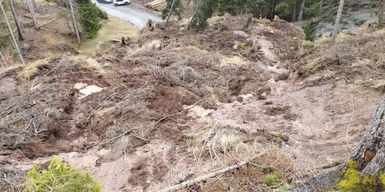 Ligosullo, Amaro, Cazzaso. Monitoraggio sulle frane