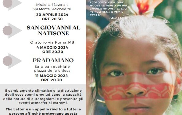 Film “The Letter”. Tre proiezioni-dialogo su pace e cura del creato