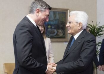 Italia-Slovenia, Mattarella: “Siano esempio per territori dove confini sono luoghi di conflitto”