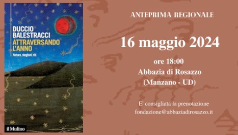 Manzano, ai Colloqui dell’Abbazia incontro con Balestracci