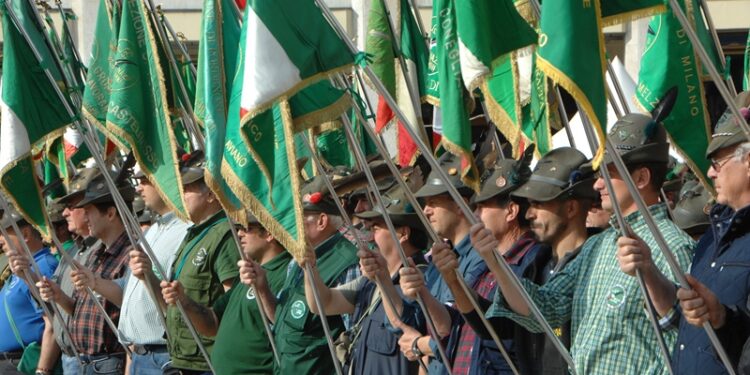 Alpini a Vicenza, sognando la pace