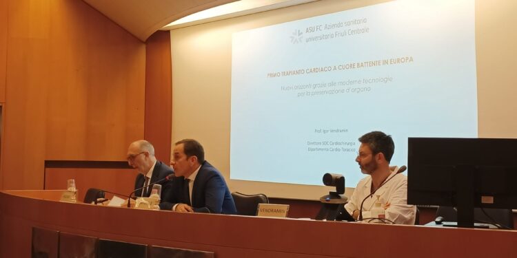 A Udine trapianto cardiaco a cuore battente, il primo in Europa