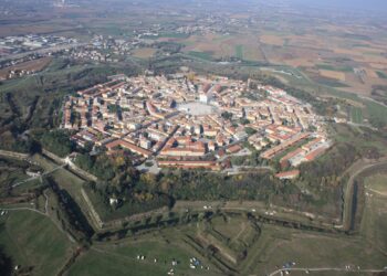 Un ascensore panoramico virtuale per vedere Palmanova dall’alto