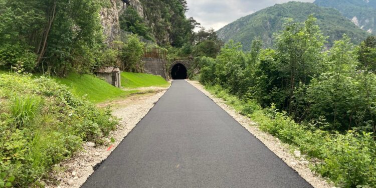 Ciclabile Alpe Adria, prossimo all’apertura il tratto Moggio-Venzone