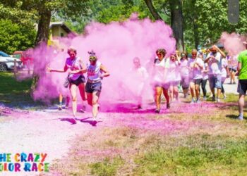 Al Lago di Cavazzo, domenica 2 giugno, la corsa benefica “Crazy Color Run”