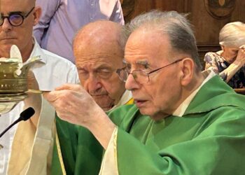 Tolmezzo ha celebrato i 60 anni di sacerdozio di don Giuseppe Brollo