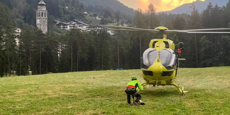 Soccorsi due escursionisti belgi bloccati in quota a Forni di Sopra
