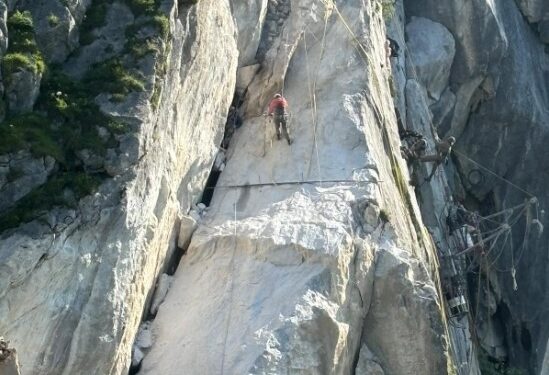 Passo Monte Croce, domani l’abbattimento dello sperone pericolante