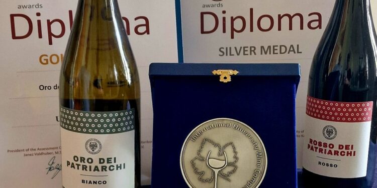 Premiati i vini dell’Università di Udine: Oro e Rosso dei Patriarchi
