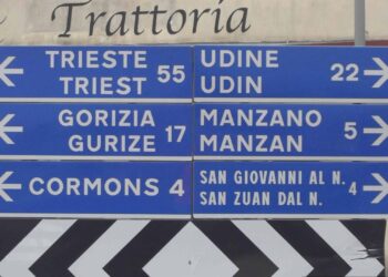 Bilinguismo visivo italiano-friulano assicurato nell’83% dei Comuni