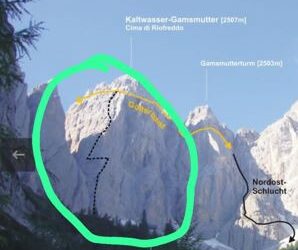 Ritrovati senza vita i due alpinisti austriaci dispersi sulla via Comici