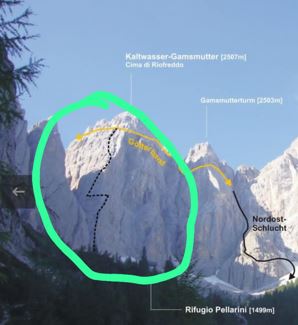 Ritrovati senza vita i due alpinisti austriaci dispersi sulla via Comici