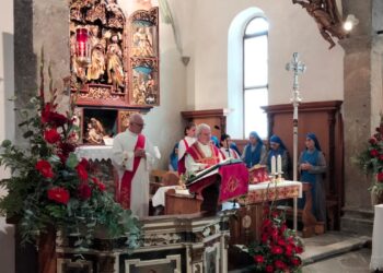 In festa per l’altare che racconta la Sauris di 500 anni fa